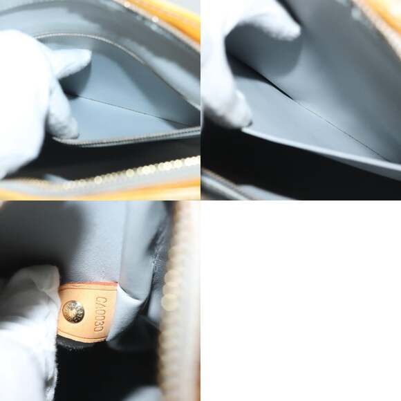 LOUIS VUITTON Monogram Vernis Houston Hand Bag Gris M91053 - Picture 13 of 13